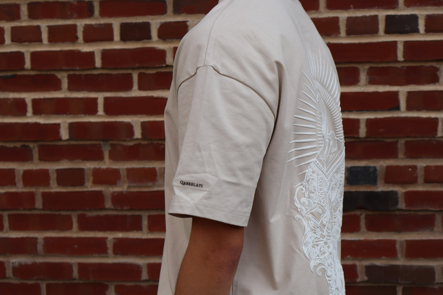 Deen Over Dunya Tee – Beige