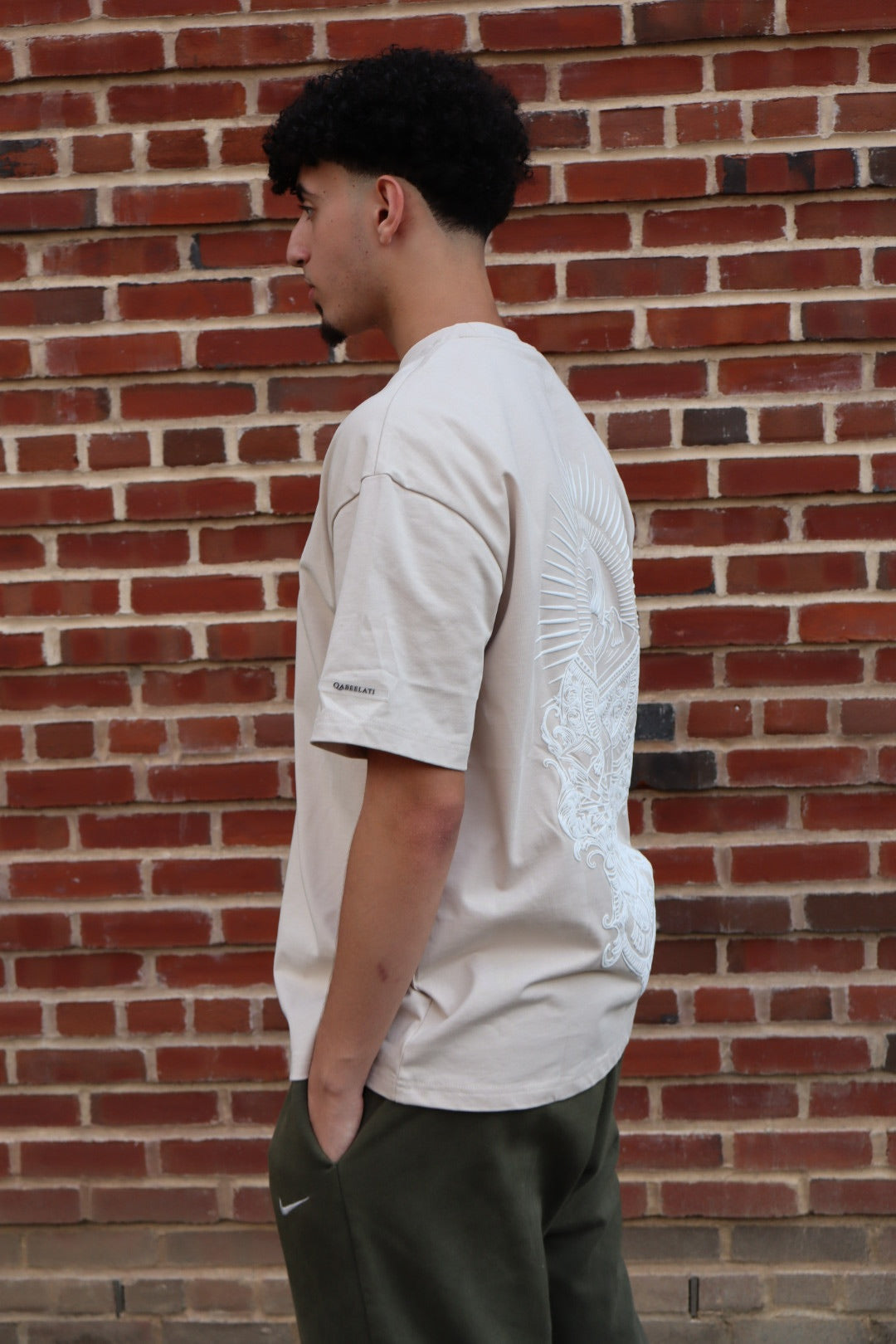 Deen Over Dunya Tee – Beige