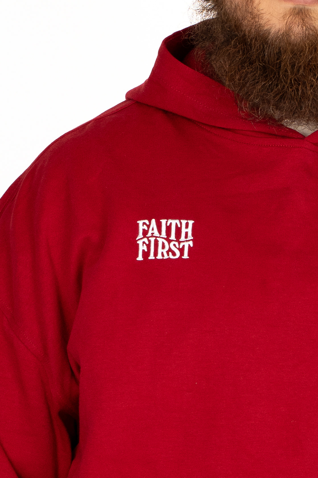 Faith First - Crimson