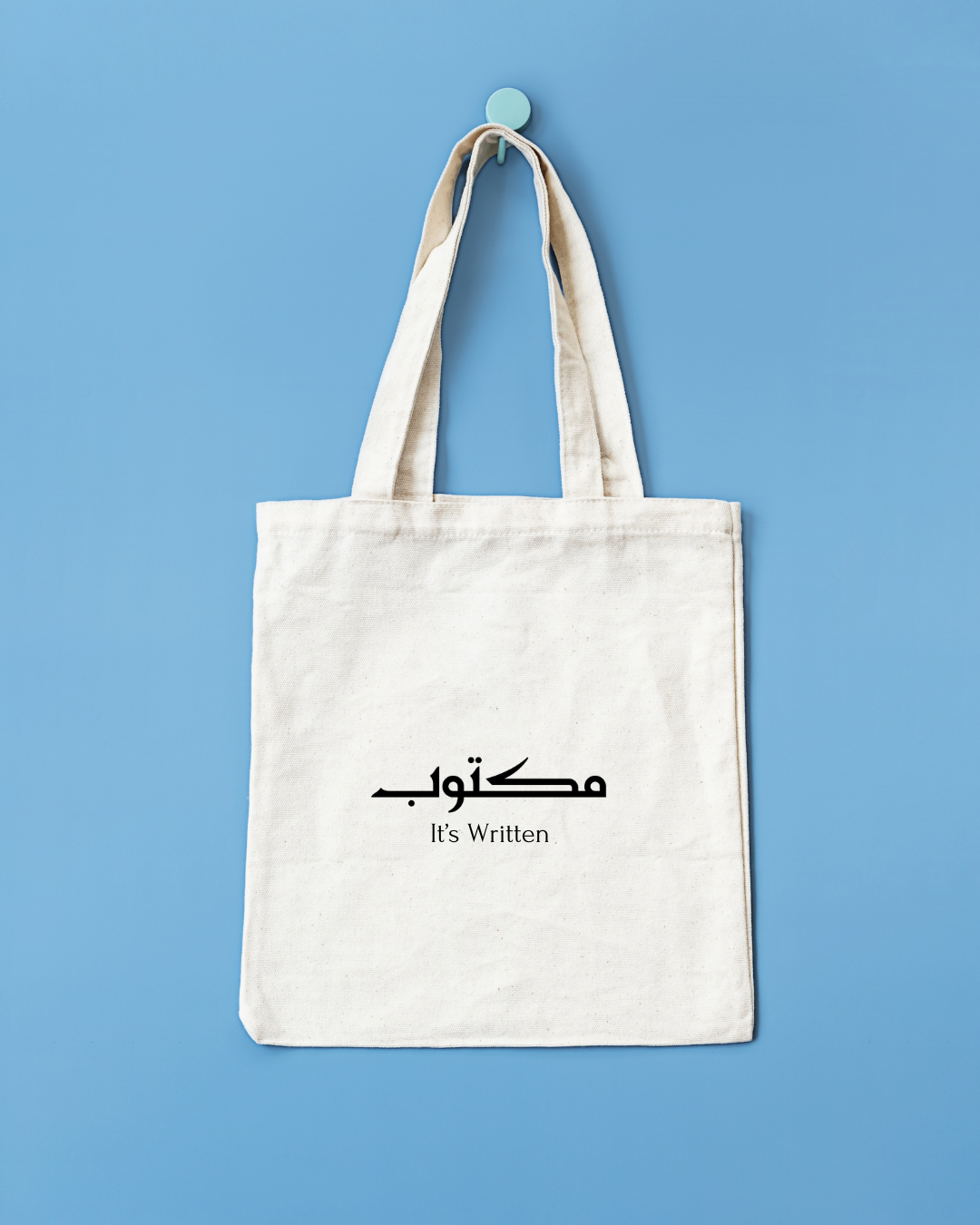 Maktoob - it's written Tote Bag - Meaningful and Inspiring - Destiny