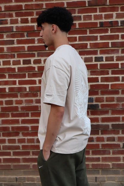 Deen Over Dunya Tee – Beige