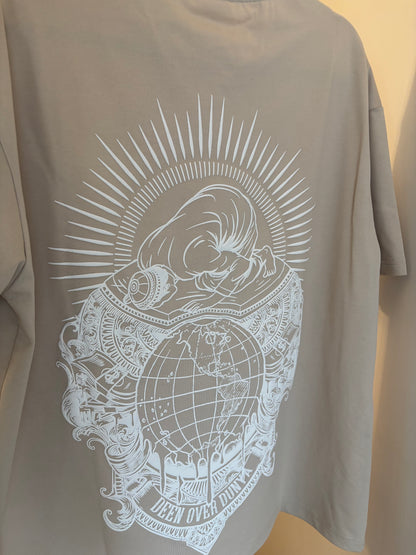 Deen Over Dunya Tee – Beige