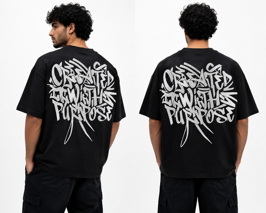 Created With Purpose — Pre-Wash Graffiti Tee