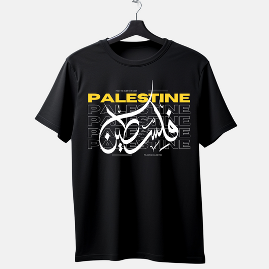 Palestine T-shirt Black